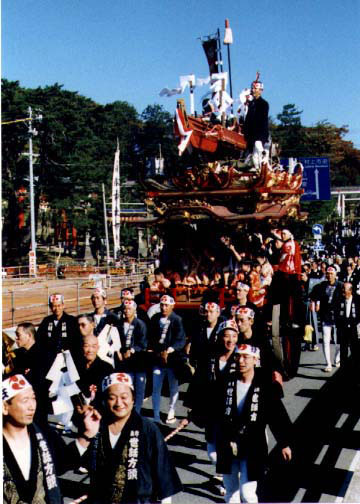 岸見寺のおしゃぎり